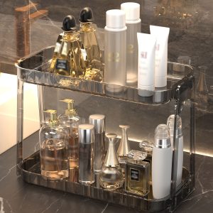 Organizador de banheiro de luxo com 2 níveis