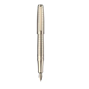 Caneta-tinteiro DARB banhada a ouro 24K