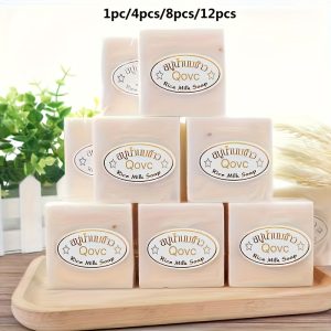 Sabonete em Barra de Arroz e Óleo de Coco